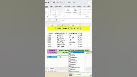 Sumif in Excel | Advance Excel Sumif | MS Excel Tips #excel #exceltips #exceltips