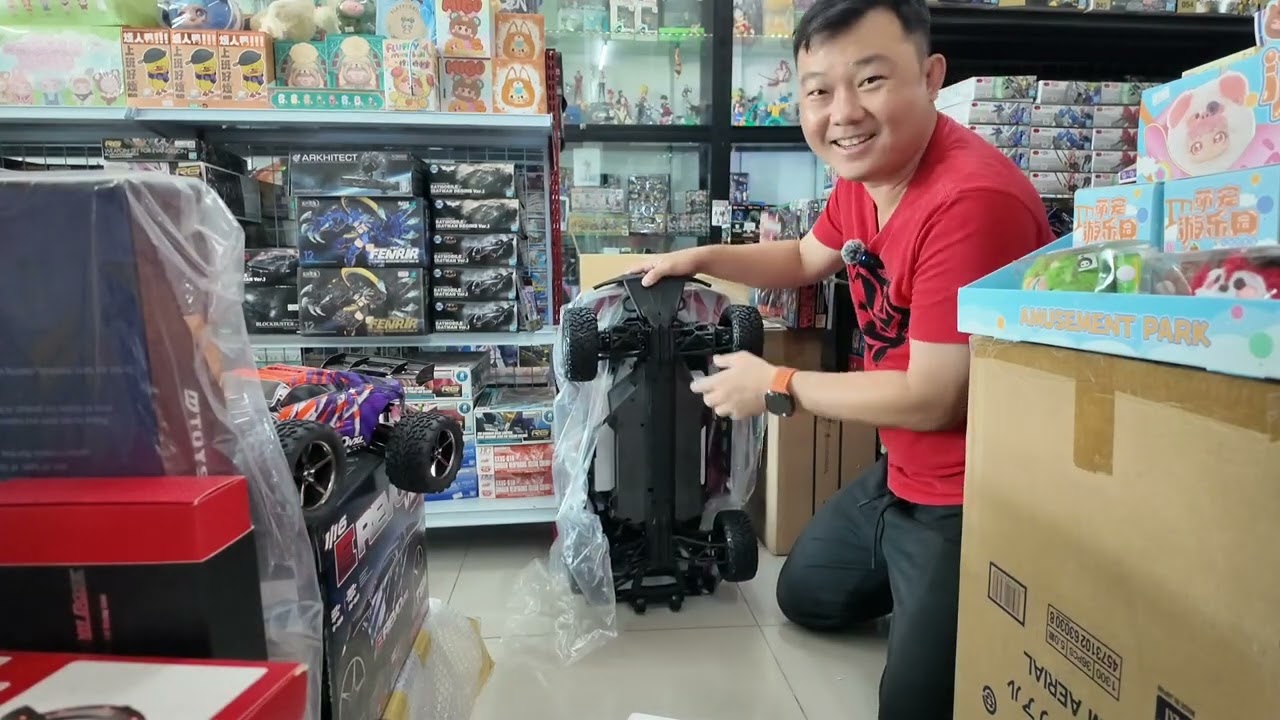 แกะกล่อง​ TRAXXAS​ MAXX​ SLASH​ รถบังคับ​ตัวแรง​ 1/8 ขนาด​ MEGA​ SIZE