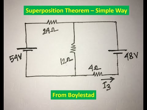 Superposition Theorem Analysis