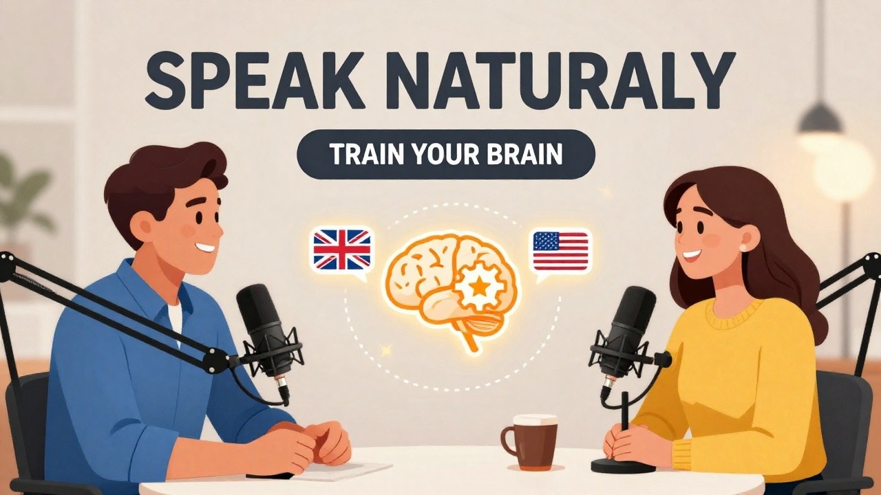 Train Your Mind to Speak English Naturally and Confidently|English Podcast