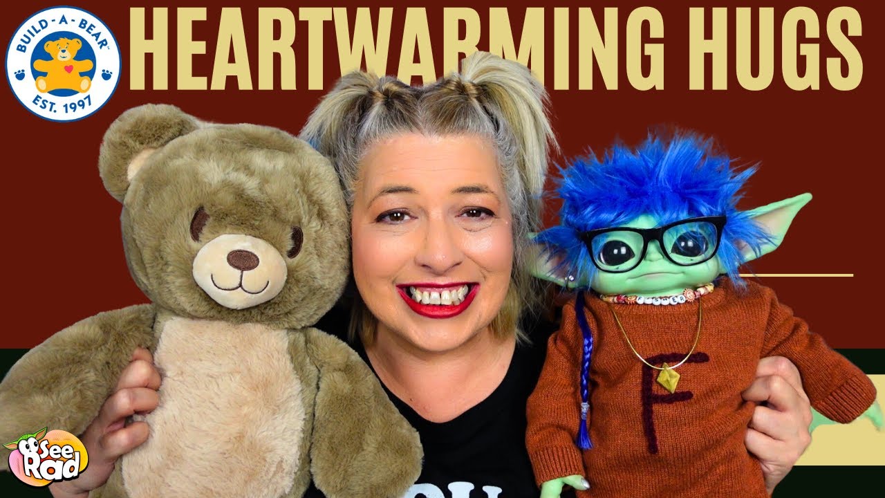 Build-A-Bear Heartwarming Hugs Teddy Up-Close Look - YouTube