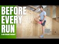 5 minute warmup you need before every run