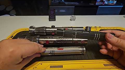 SP Sabers Crimson Menace installed with Proffie for Omar.