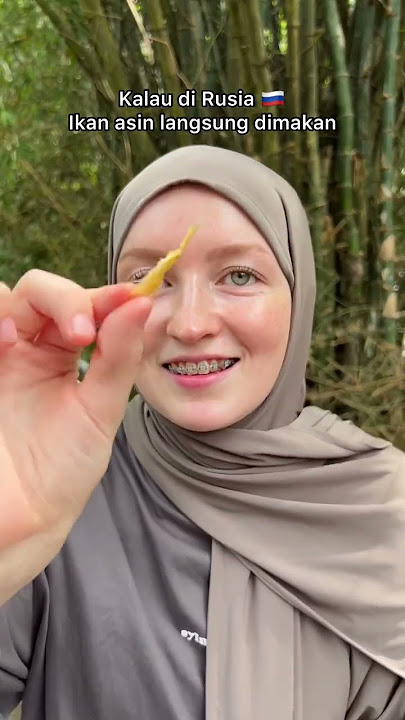 Cara makan ikan asin di Indonesia dan di Rusia😊✨ #fyp #bule #videohumor #istri #lucu #rusia #receh