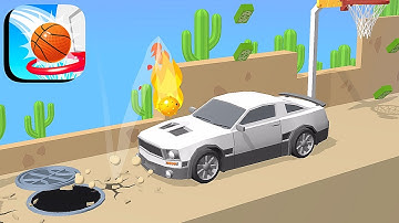 Bounce Dunk ​- All Levels Gameplay Android,ios (Part 125)