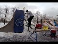 Winter Biketrial - Mikhail Sukhanov