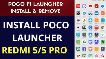 Redmi note 5 pro :- Download Poco F1 launcher without root |Install poco F1 launcher in  mi device|