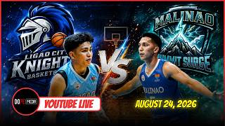 🔴 LIVE | QUARTERFINALS | LIGAO vs MALINAO | Albay Governor's Cup 2026 | August 24, 2026