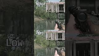 Hunt: Showdown Low vs Ultra Settings Graphics Comparison #shorts