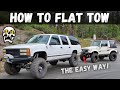 How To Flat Tow