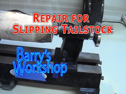 Fixing a Slipping Tailstock on a Mini-Lathe