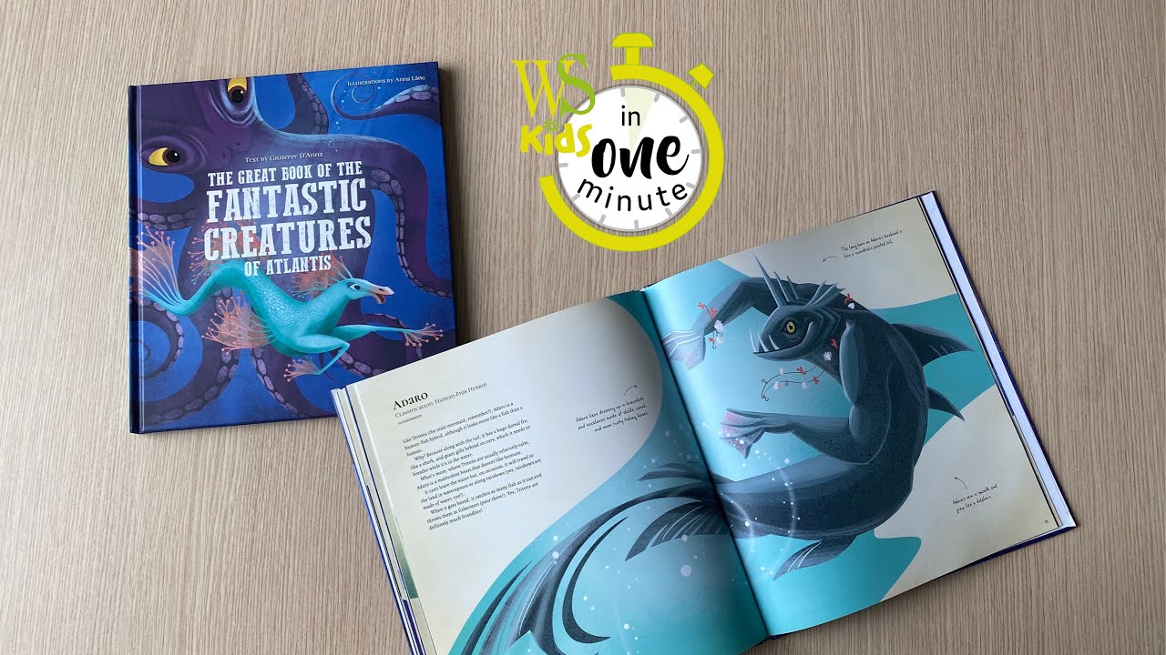 #WSinOneMinute - The Great Book of the Fantastic Creatures of Atlantis ...