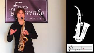 Урок 5 Разбор Love me tender с интерактивной аппликатурой для саксофона Урок 5 Разбор Love me tender с интерактивной аппликатурой для саксофона
