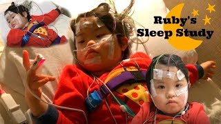 Ruby's sleep study! | video #23
