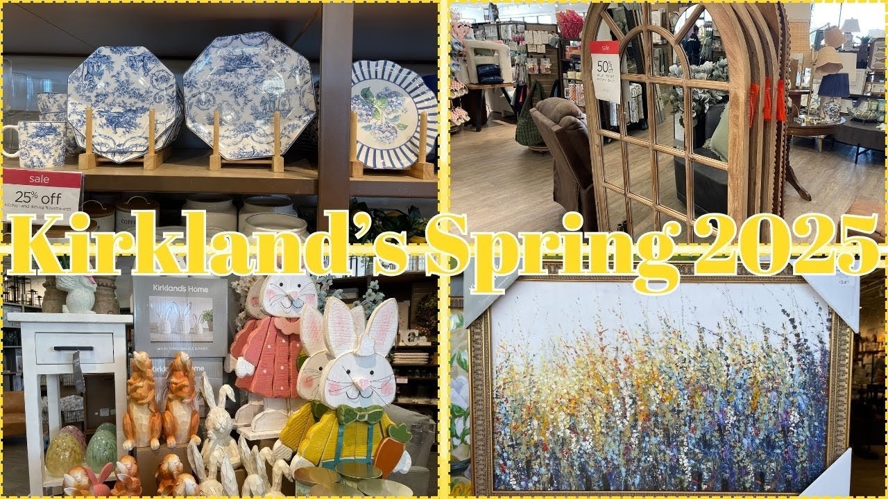 Spring Store Youtube SPRING SHOP WITH ME | KIRKLAND'S SPRING DECOR - YouTube