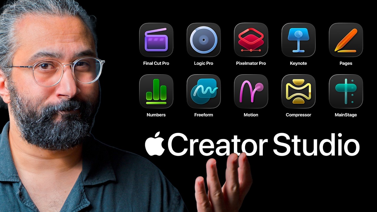 Apple Creator Studio ile 2 Hafta! Final Cut Pro, Logic Pro, Pixelmator Pro ve daha fazlası...