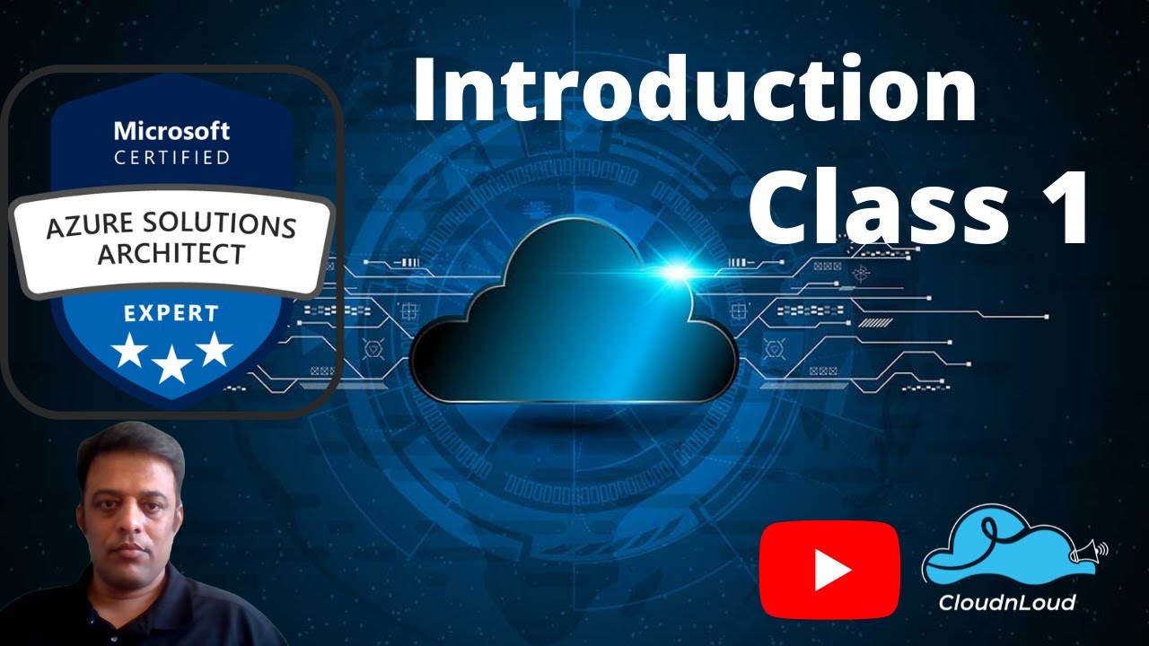 AZURE Cloud Introduction Class 1 | DevOps Architect Free Training | # ...