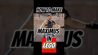How to make Maximus from Gladiator in Lego #lego #gladiator #maximusdecimusmeridius #custom