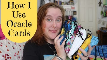 How I use Oracle Cards and my other non-tarot decks