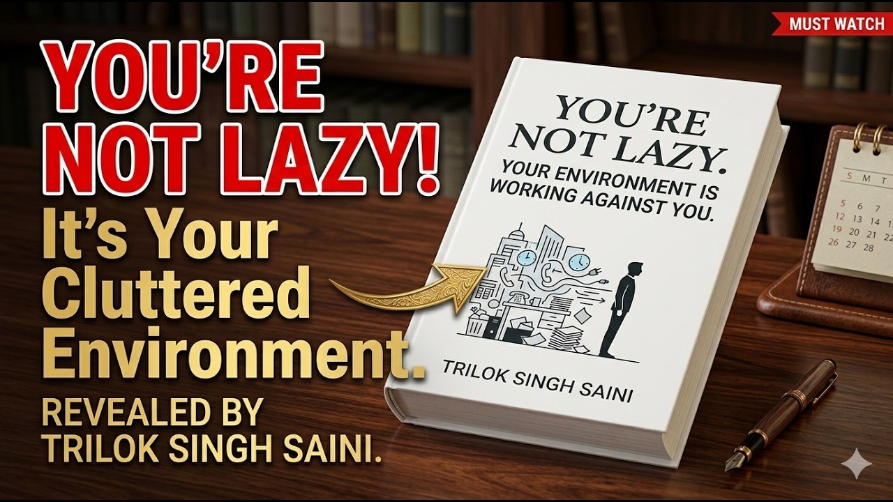 You’re Not Lazy — Your Environment Is Destroying Your Focus | Fix This ...