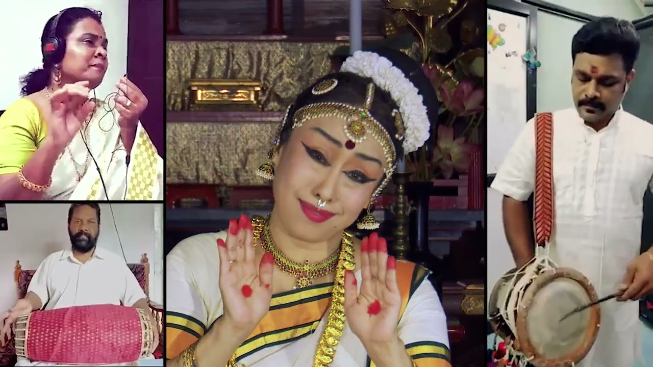 「お寺から世界へナマステ」　インド舞踊家　丸橋広実　Mohiniyattam　by　Hiromi Maruhashi