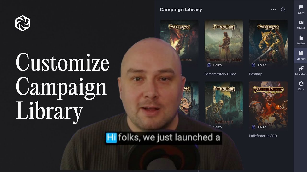 Customize your campaign library with the sources you need - YouTube