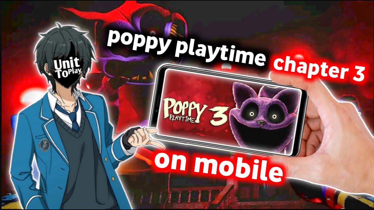 We are 😱 playing poppy playtime chapter 3 🔥 on mobile | gameplay in hindi |