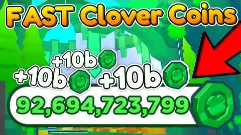 How to Get CLOVER COINS FAST in Pet Simulator X (St. Patrick