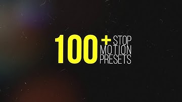 100 Stop Motion Preset Premiere Pro template Free1080P HD + Tutorial | Copied content Templates