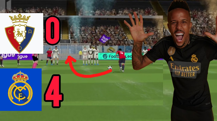 REAL MADRID 4 - 0 CA OSASUNA I RESUMEN LALIGA EA SPORTS|FC mobile  25|LALIGA 2024/25⚽️