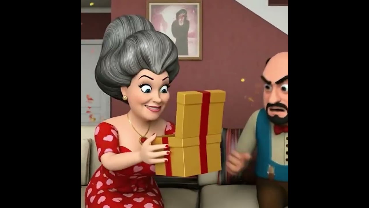 3D-тема ко Дню святого Валентина «Страшная учительница» | Дом мисс Т. | Z&k Global