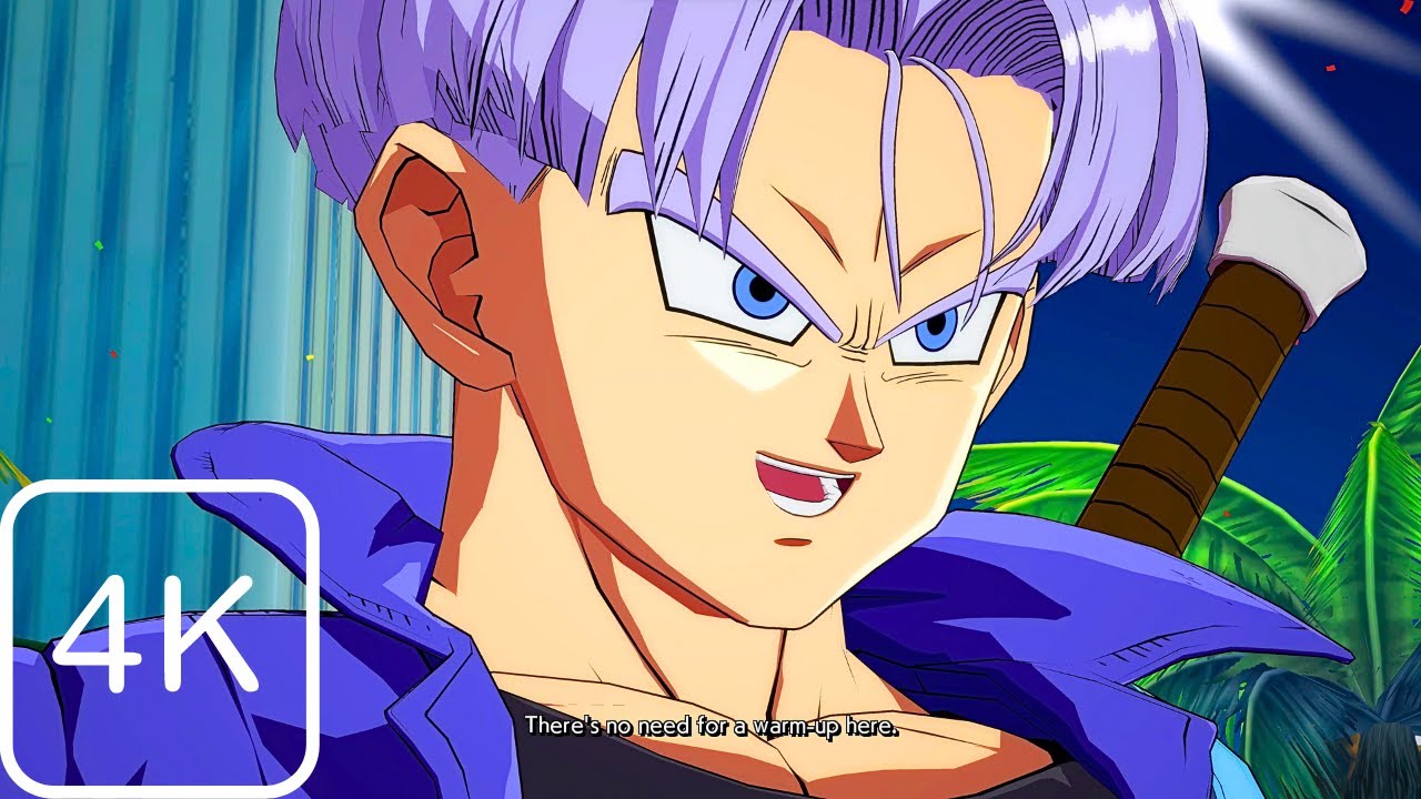 [4K] Trunks VS Hit | DRAGON BALL FIGHTERZ - YouTube