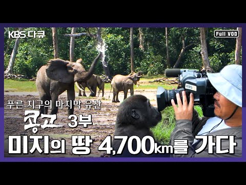 [명작 다큐] 미지의 땅 콩고의 대자연을 담기 <strong>위한</strong> 제작진의 분투 | 푸른 지구의 마지막 유산 <strong>콩고</strong> 3부 “미지의 땅 4,700KM를 가다” (2011)