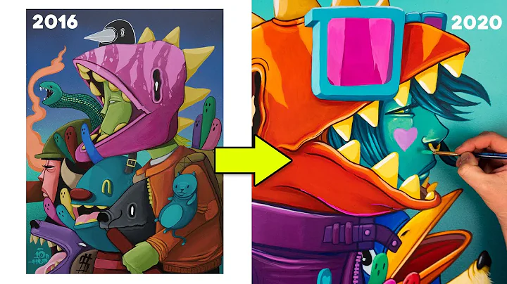 Remaking My Art From 4 Yrs Ago!