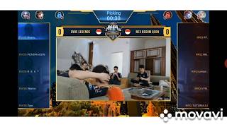 TONTON ELCLASICO NO IKLAN MPL INVITATIONAL RRQ VS EVOS, battle emoji NICE GAME PLAY MATCH 1