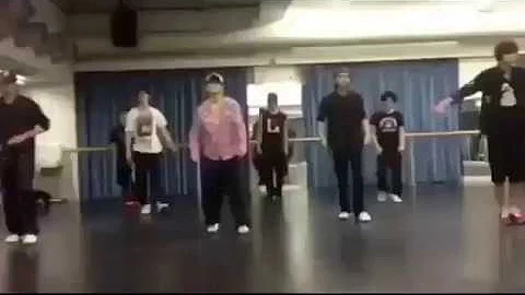 Hey! Say! JUMP Dance Routine Practice: Lay It Down...