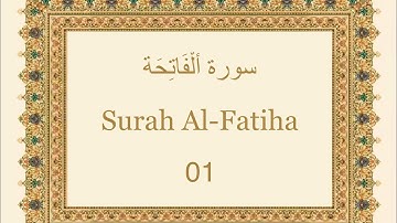 Surah Fatiha - 01 (سورة الْفَاتِحَة) | with Urdu Translation |