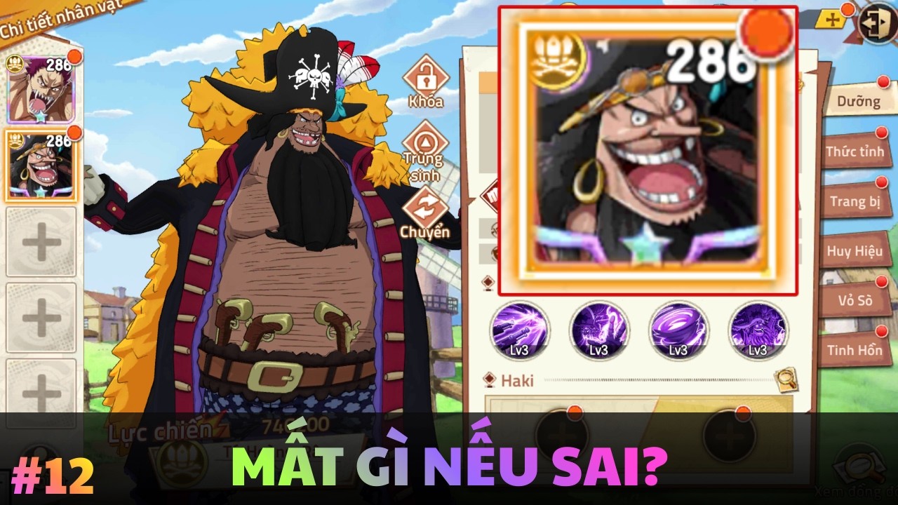 Haki Huyền Thoại #12 - Có Nên Nâng Râu Đen 11 Sao Trong Event Tập Kết?