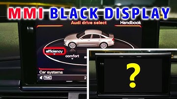 Audi MMI Screen Repair | How To Fix The Black Display On An A6 , A7 on (c7) and A8 on (d4)
