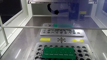 Automatic PCB Board Cutting Machine ZM-285 working video for PCB separating