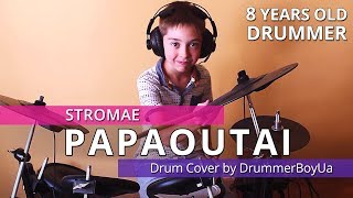 Stromae - Papaoutai - Drum Cover by 8 years old Drummerboy