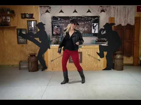 'Dirt on my Boots' Instructional Line Dance Video