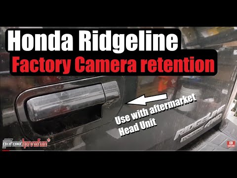 Honda Ridgeline Factory backup Camera retention | AnthonyJ350 - YouTube