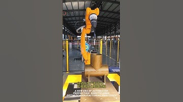 A new era of automated production: Robotic arms optimize manufacturing processes #robotization