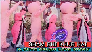 Shaam bhi khoob hai pass mehboob hai | cute crush love story
