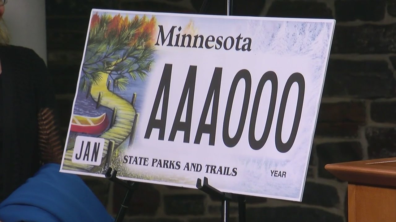 Coon Rapids Woman Wins DNR License Plate Contest YouTube