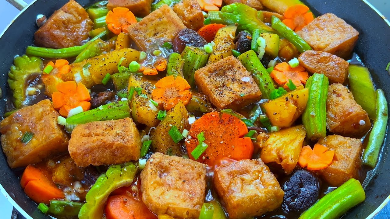 Cách làm Rau củ kho tương - Bí quyết chế biến món ăn truyền thống đậm đà hương vị Việt