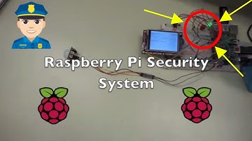Raspberry Pi Security System/ Raspberry Pi Diy Home Security System final year project Raspberry pi