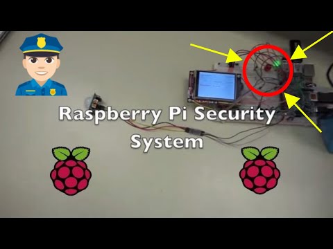 Raspberry Pi 3 Diy Home Security System/Security Camera Final year Project (Sample code available)