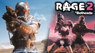 Bethesdas New Open World Fps Revealed With New Trailer Rage 2 Gameplay Announcement